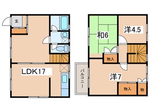 パルコート町田Aの物件間取画像